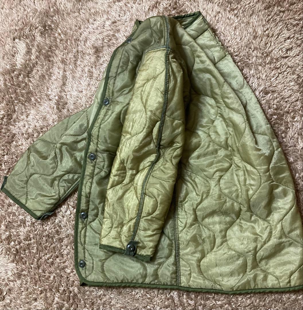 デッドストック 米軍実物 M65 モッズコート用 キルティングライナー