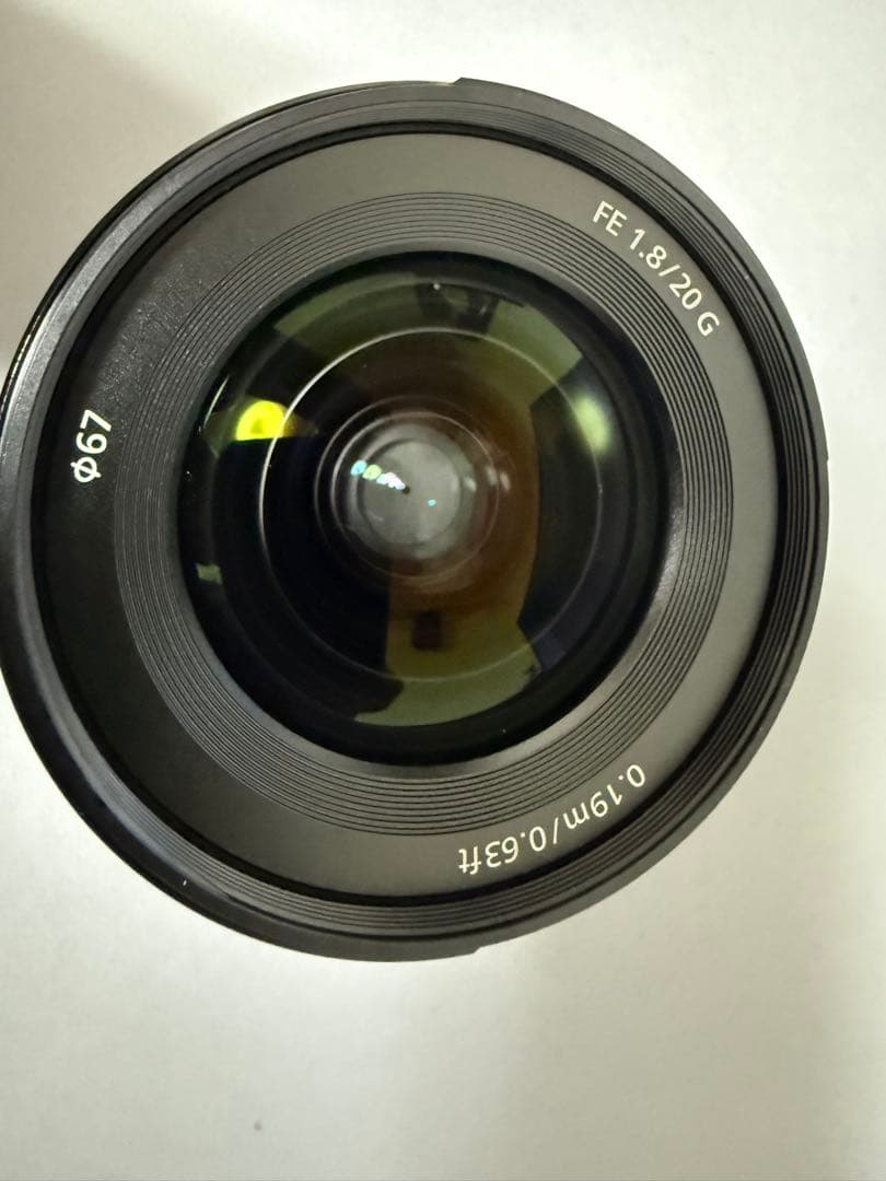 【美品】SONY FE 1.8/20G 単焦点レンズ