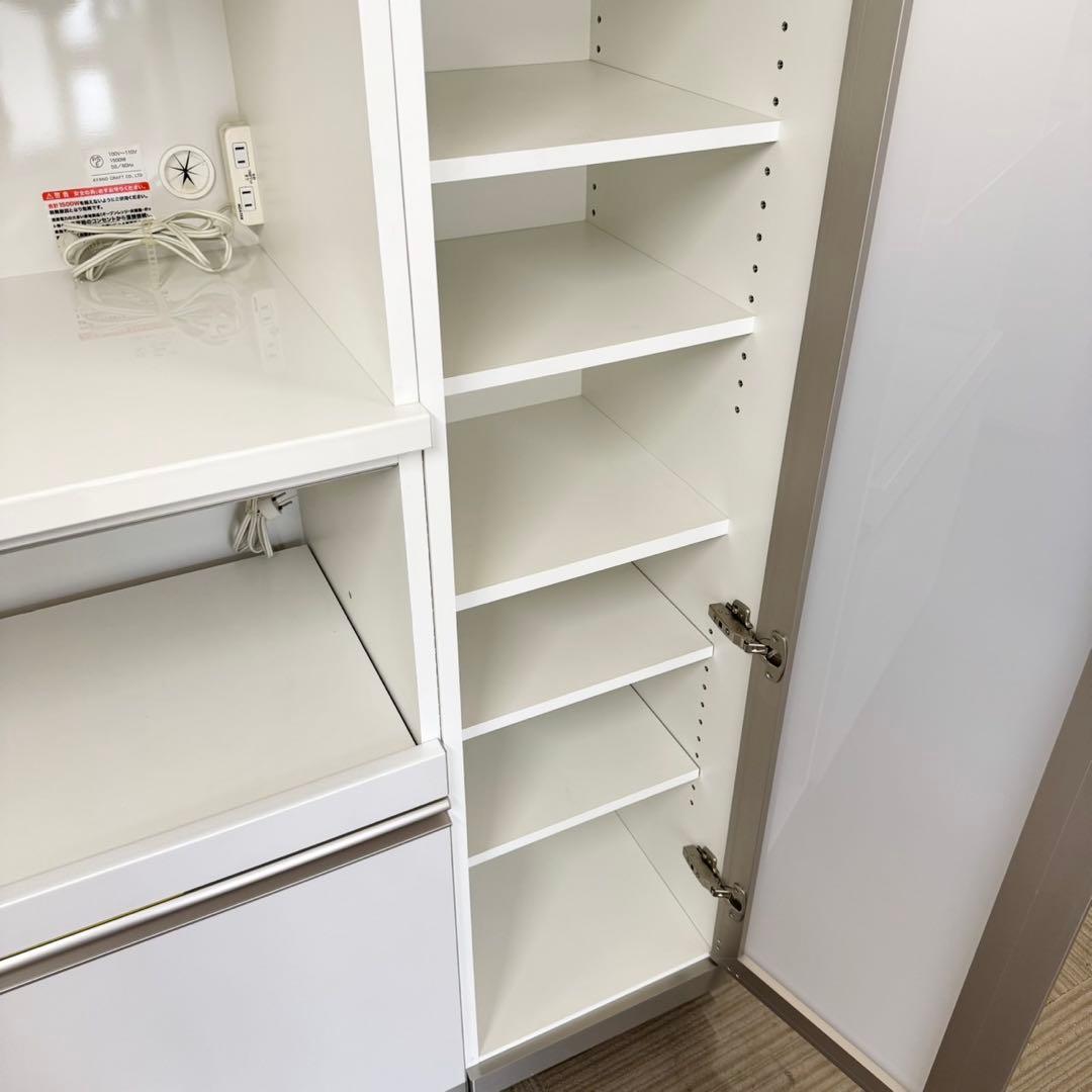 【超美品‼️】定価20万♪ 綾野製作所 110cm幅キッチンボード(シャンティ)