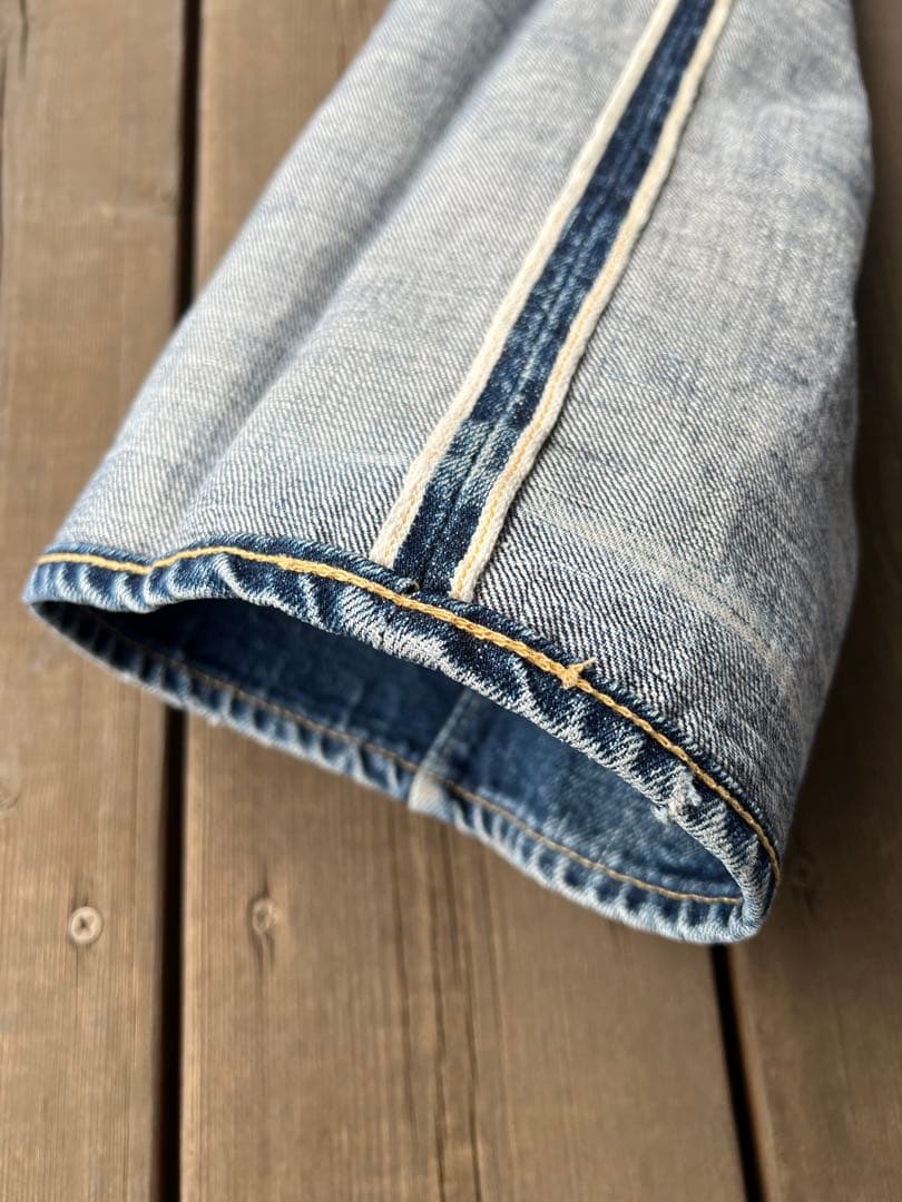 オールド ウェアハウス 10周年1003XX 大戦モデル 赤ペンキ 34インチ