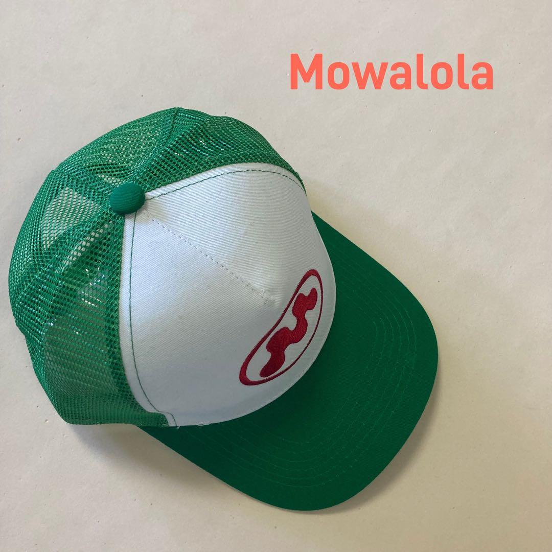 Mowalola トラッカーキャップ 緑/白