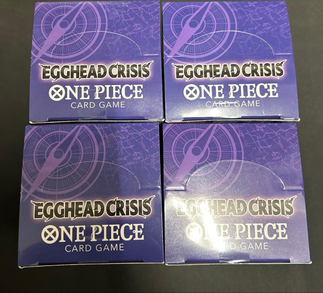 【新品未開封テープ付】EGGHEAD CRISIS エッグヘッド4BOX