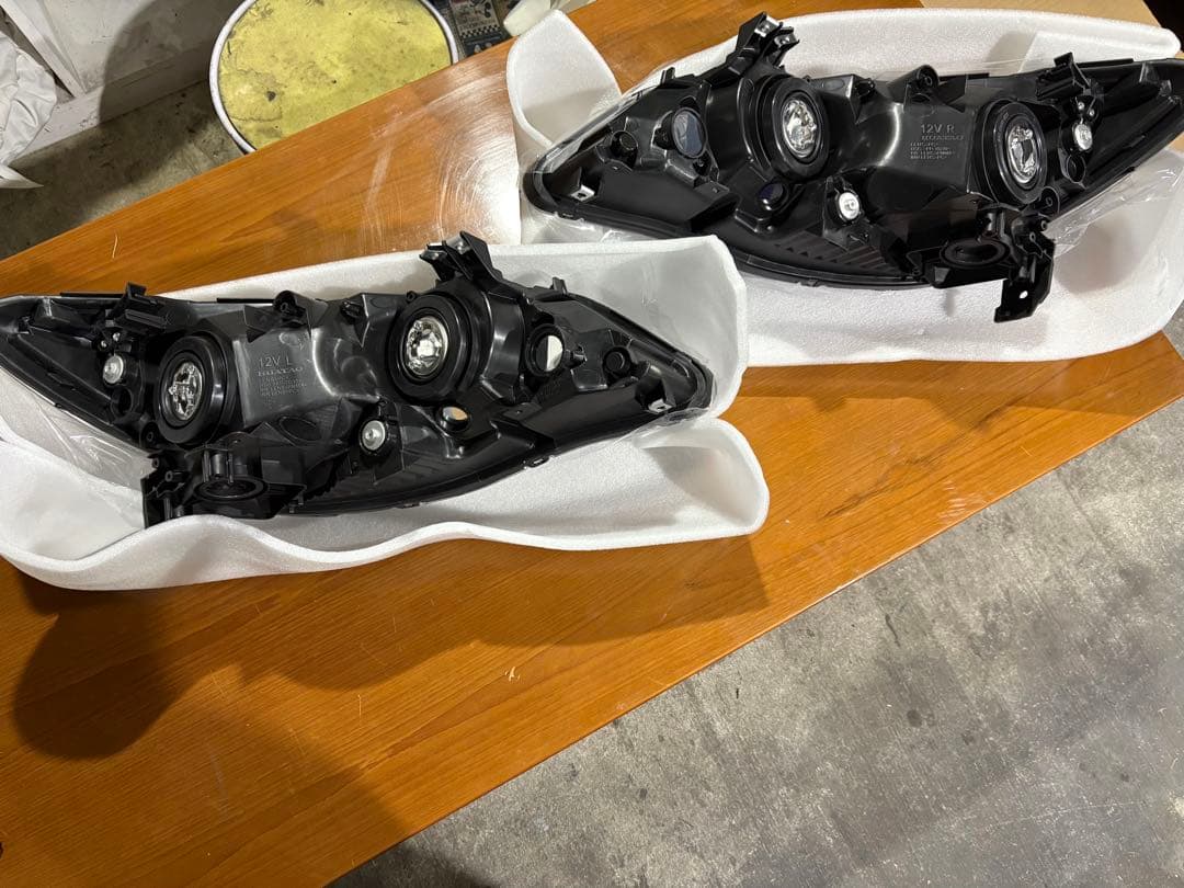 新品 ホンダ シビック タイプR FD2 FD3 ヘッドライト ブラックインナー