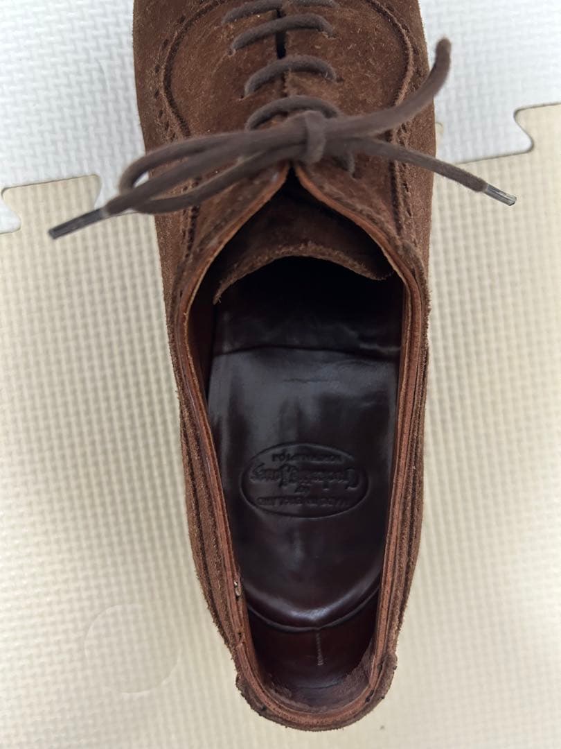 crockett&jonesクロケット&ジョーンズALBANY 6H Dスエード