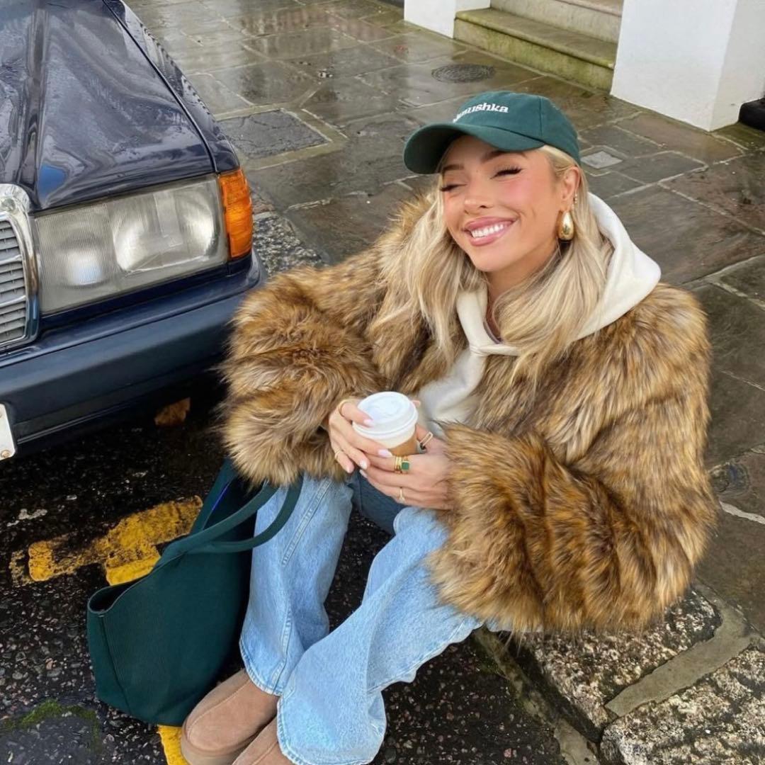 ブラウンファーコート