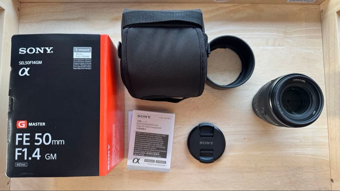 SONY FE 50mm F1.4 GM 美品