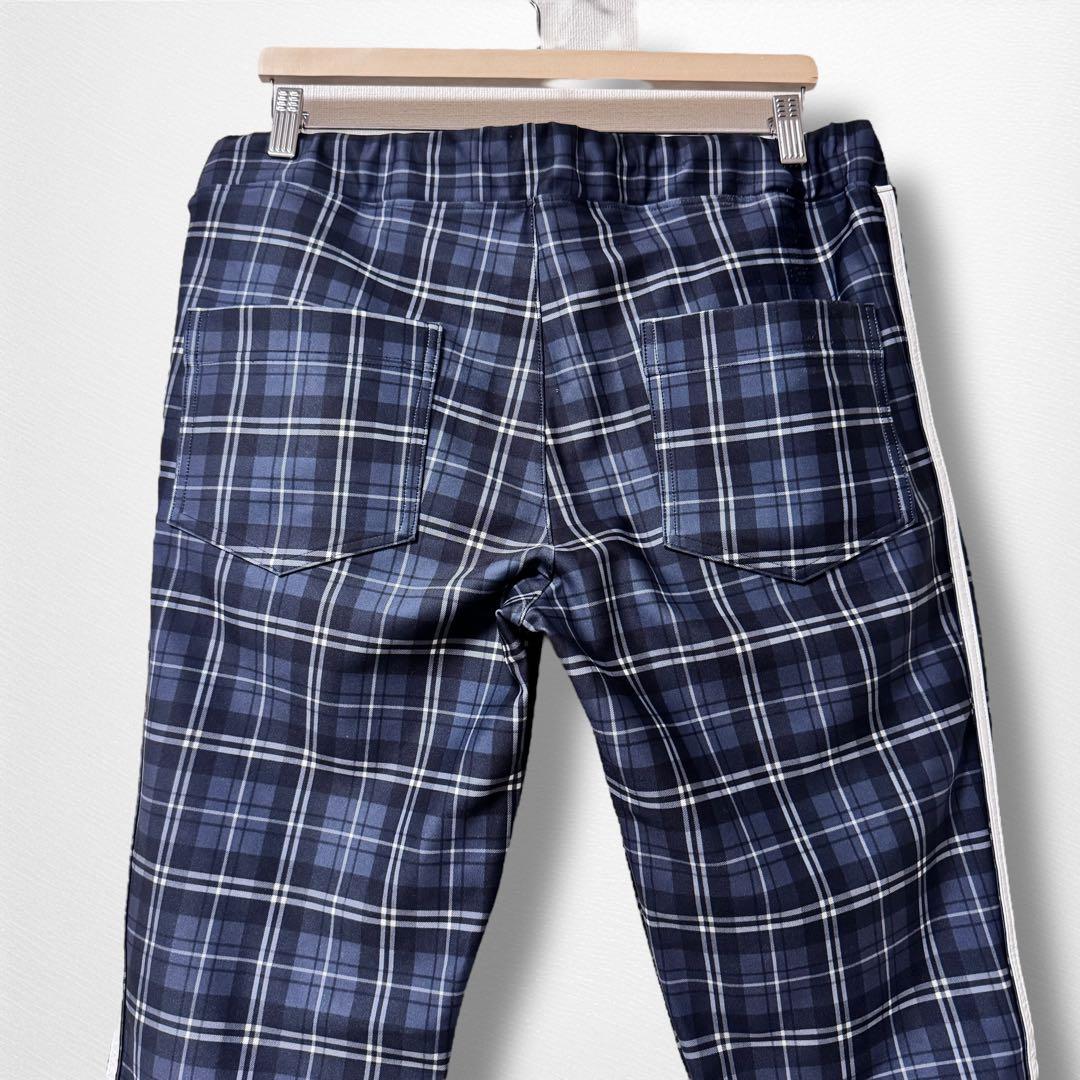 リサウンドクロージング チェックラインパンツ