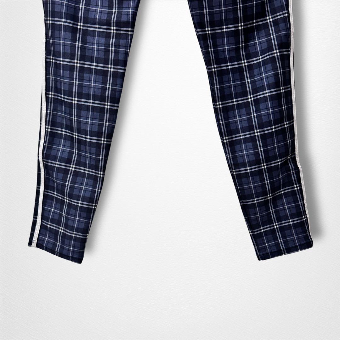 リサウンドクロージング チェックラインパンツ