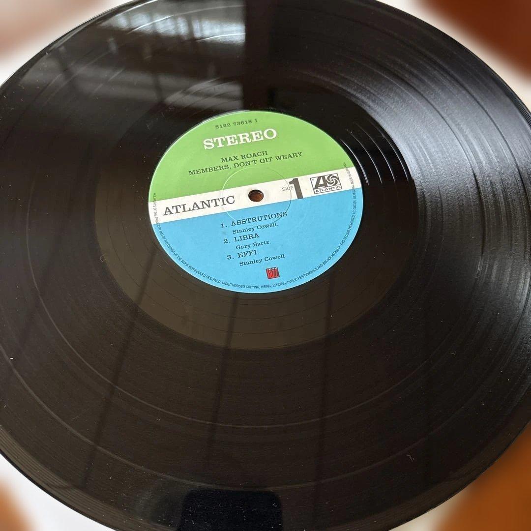 洋楽 MAX ROACH members don\"t git weary LP