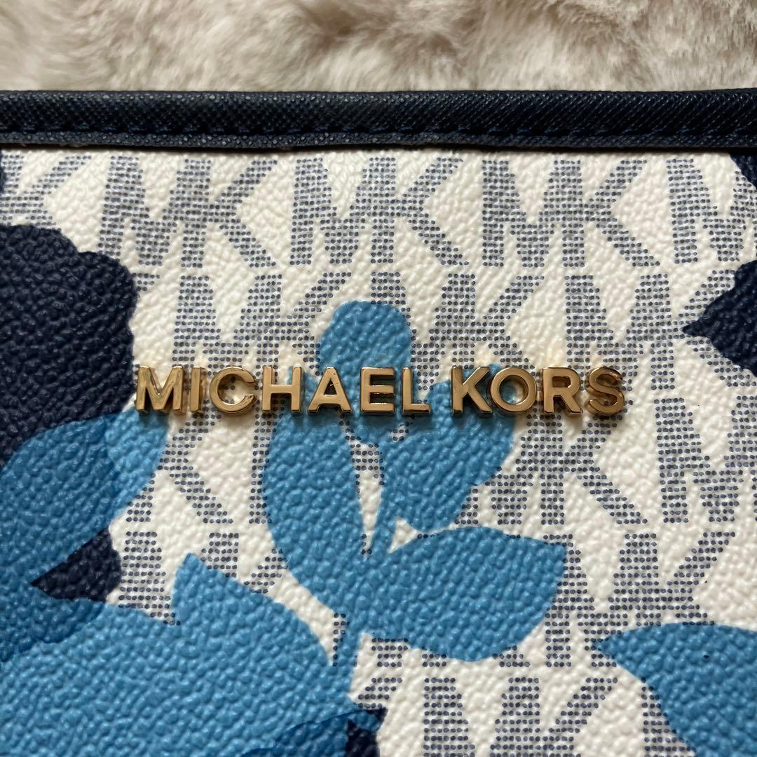 MICHAEL KORS フローラル トートバッグ 美品