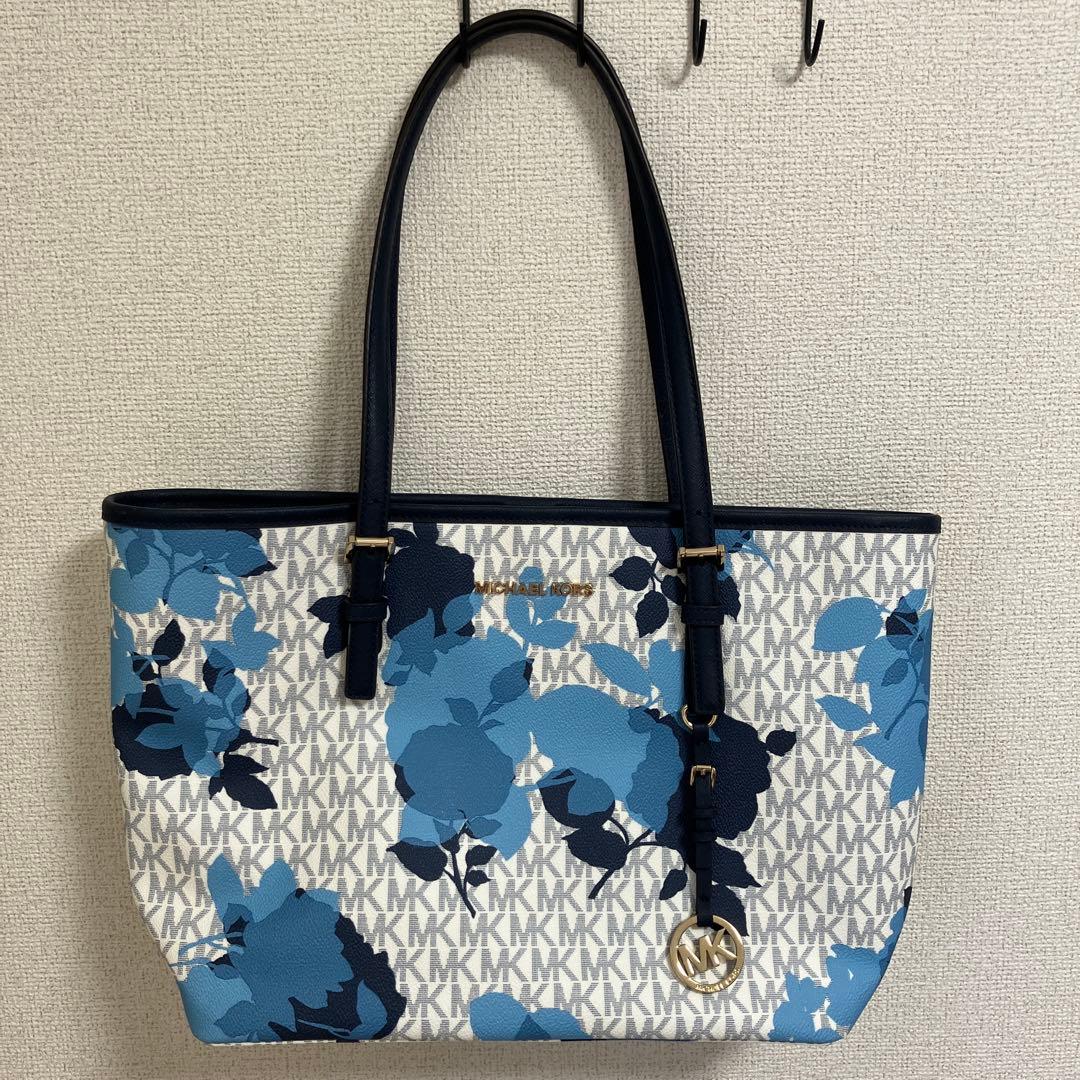 MICHAEL KORS フローラル トートバッグ 美品