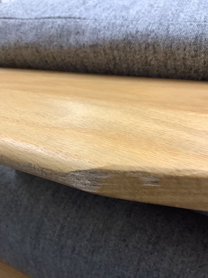 こつぶ 無印良品 2人掛けソファ フェザーポケットコイル2シーター