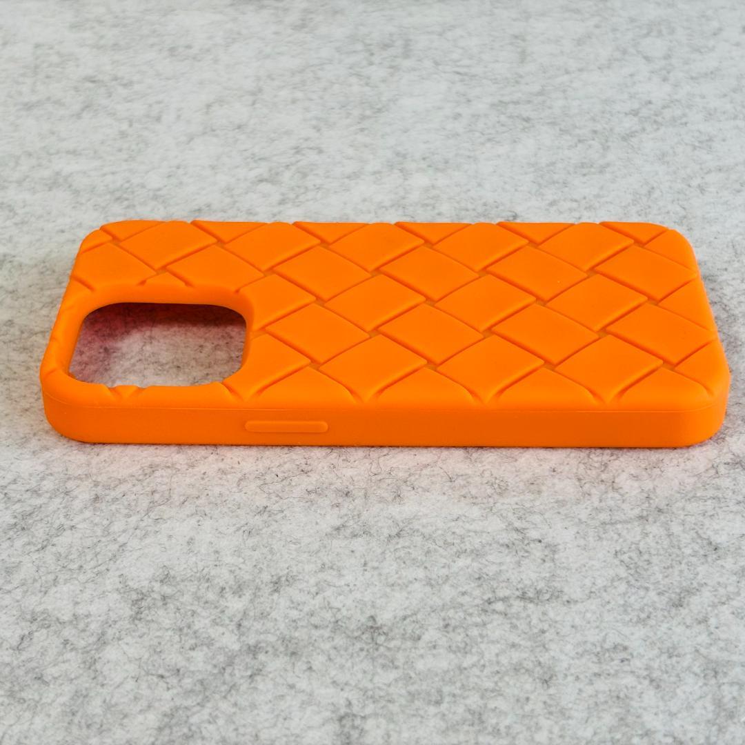 ボッテガヴェネタ iPhone ケース　オレンジ　BOTTEGA VENETA