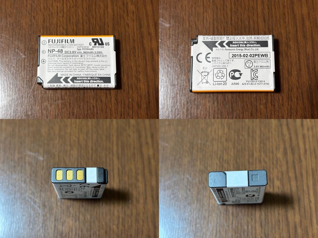 FUJIFILM XQ2 ブラック 動作確認済み 本体、バッテリーのみ