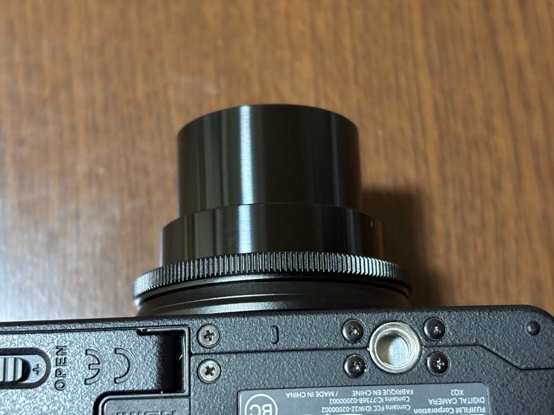 FUJIFILM XQ2 ブラック 動作確認済み 本体、バッテリーのみ