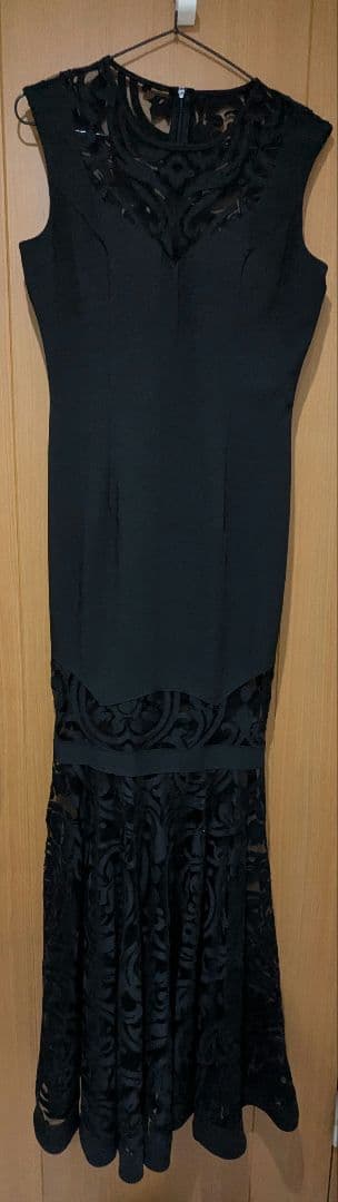 rinfarre 黒 フレアスカートドレス Lサイズ