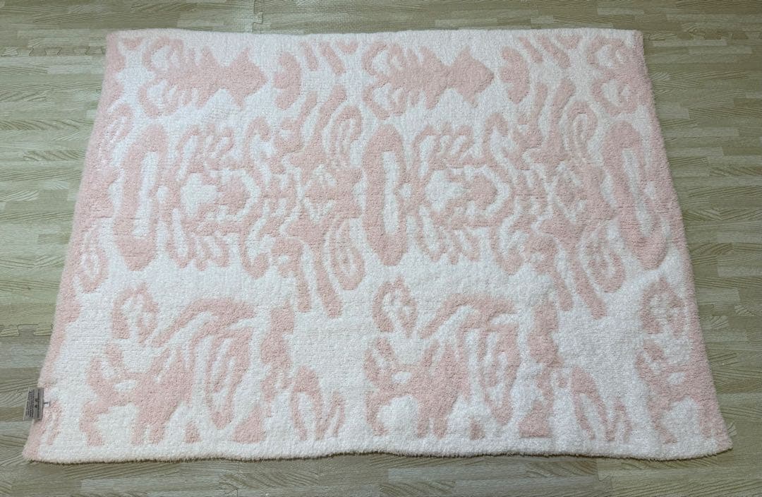 Kashwere カシウエア ハーフブランケット ブランケット ダマスク ピンク