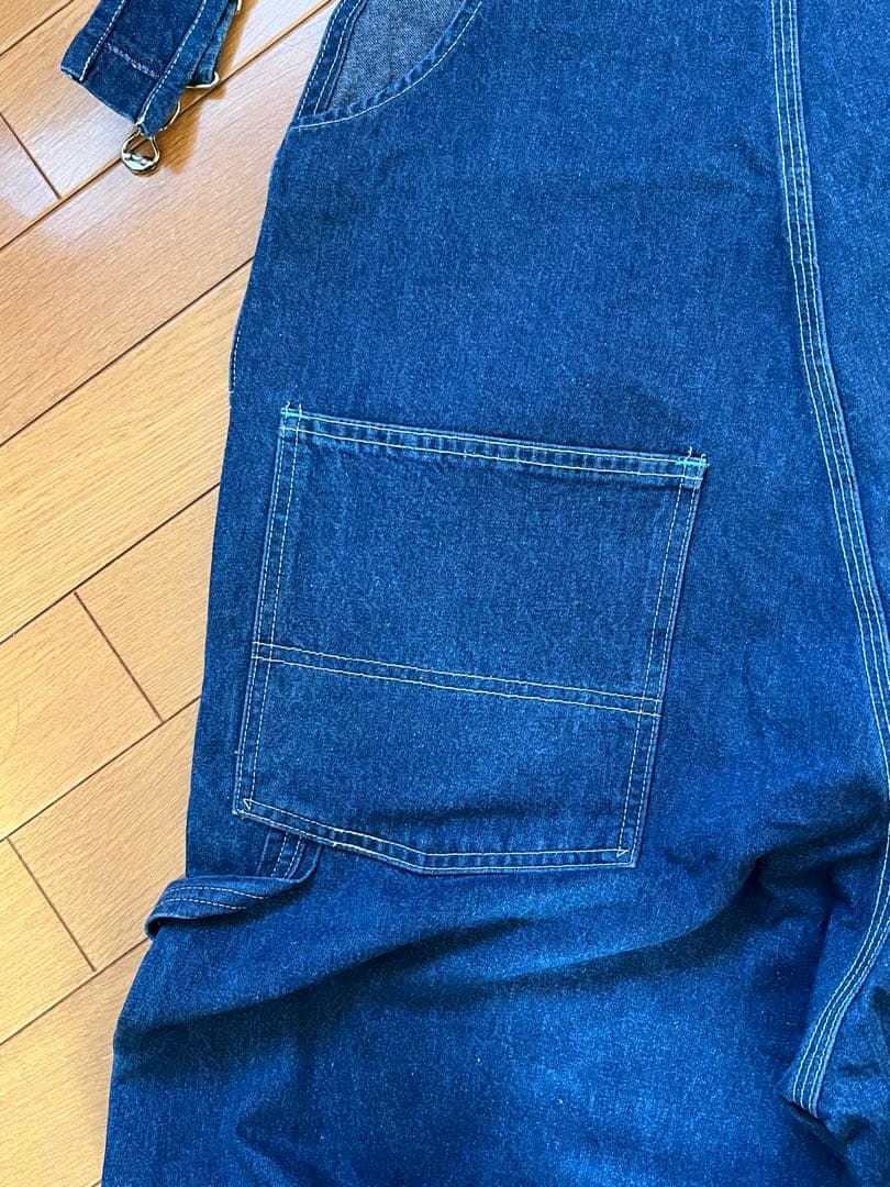 OshKosh ダークブルー デニムオーバーオール