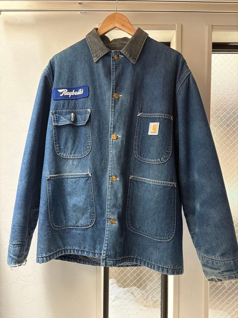 Carhartt カーハート　デニムジャケット　裏地付き