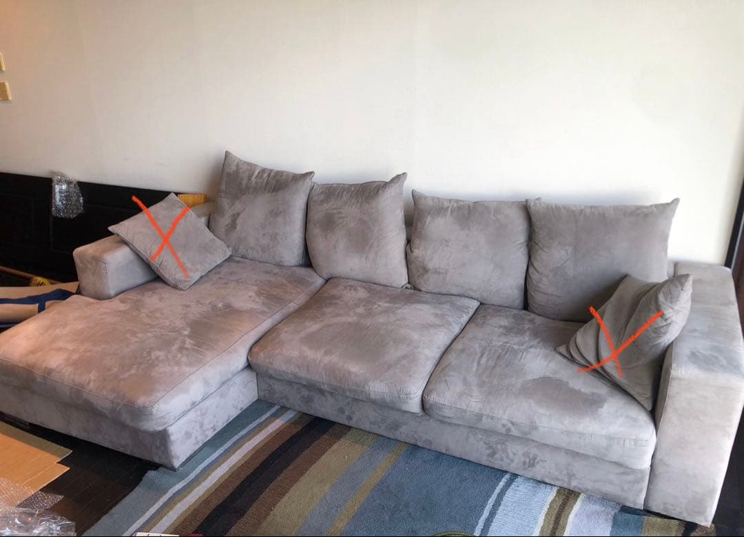 ＊東京都付近限定品＊BoConcept セノーバ 3人掛け　カウチソファ