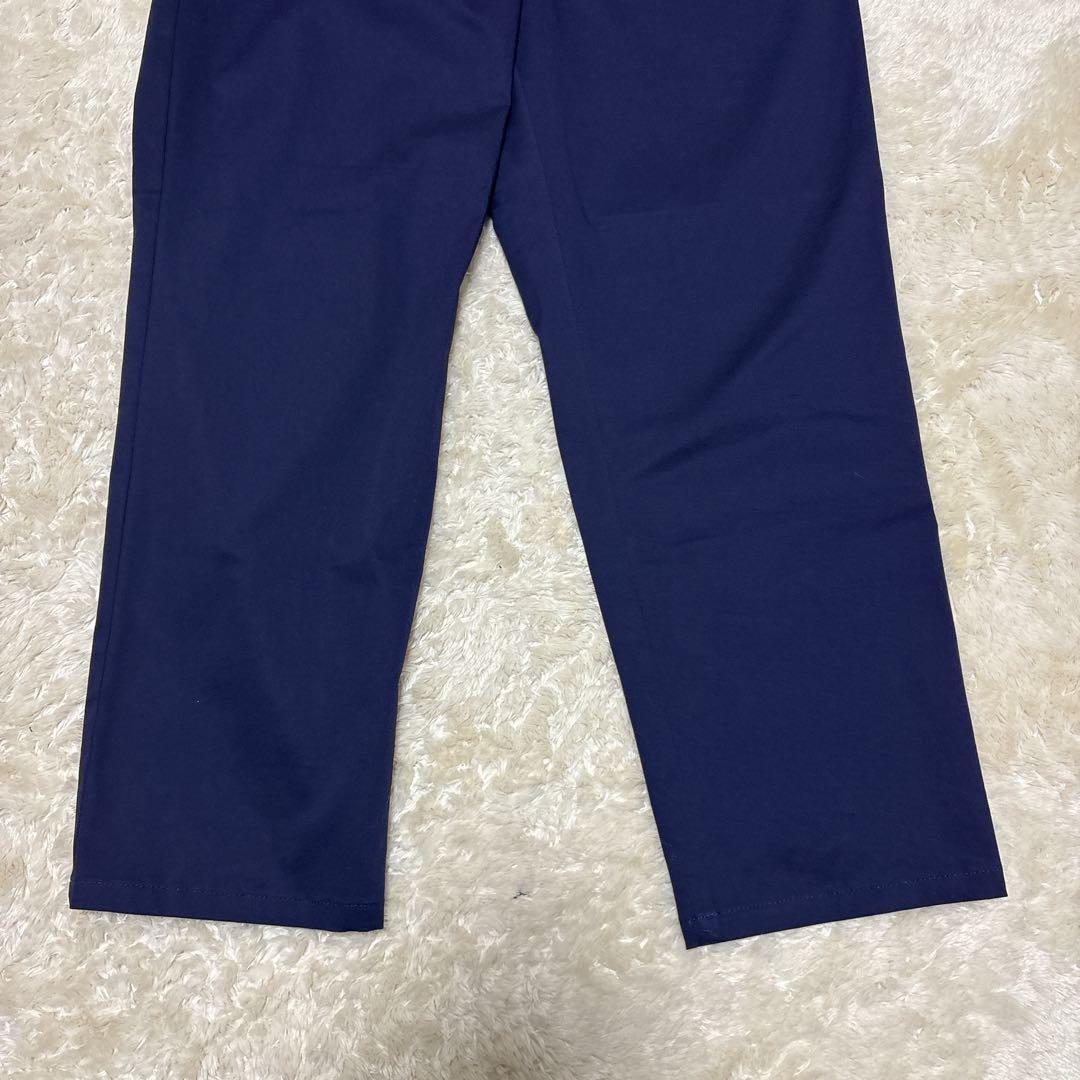 新品タグ付き 2025 mizuiro ind イージースリムパンツ ネイビー