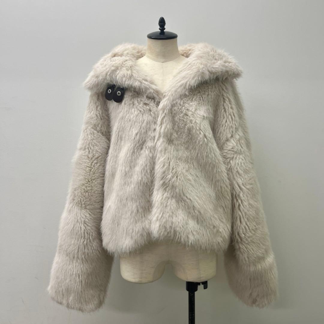 【限定価格】mellowneon 2wayベルトファーコート