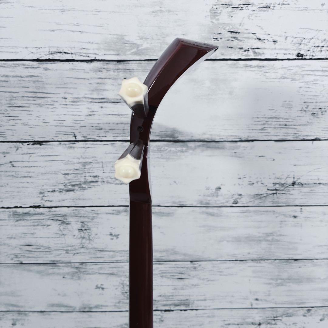 沖縄 三線 本皮 蛇皮 ヘビ皮 ドラゴン刺繍 ソフトケース付き