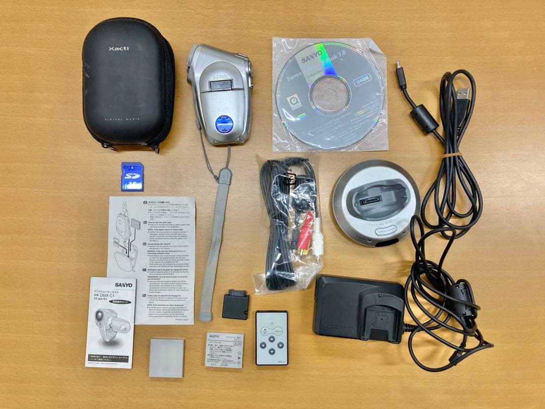 【動作確認済】SANYO Xacti DMX-C デジタルムービーカメラ