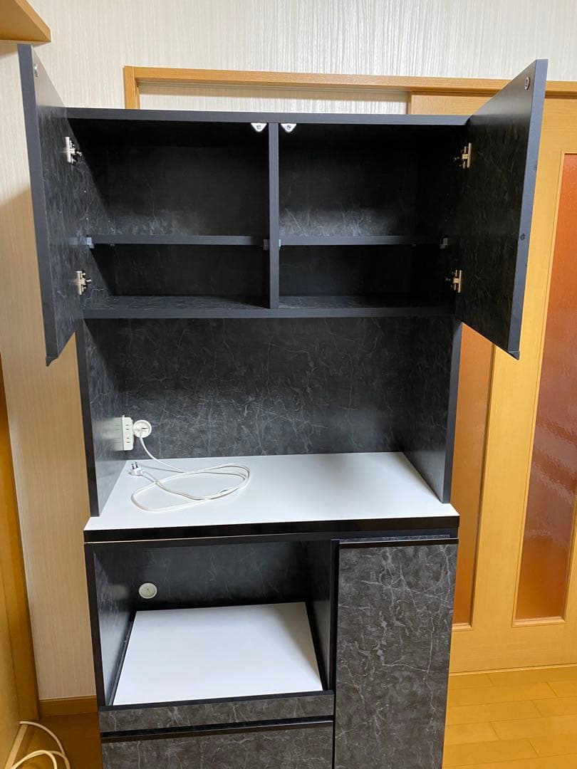 (※直接引取り希望)ユアーズ　大理石調レンジボード