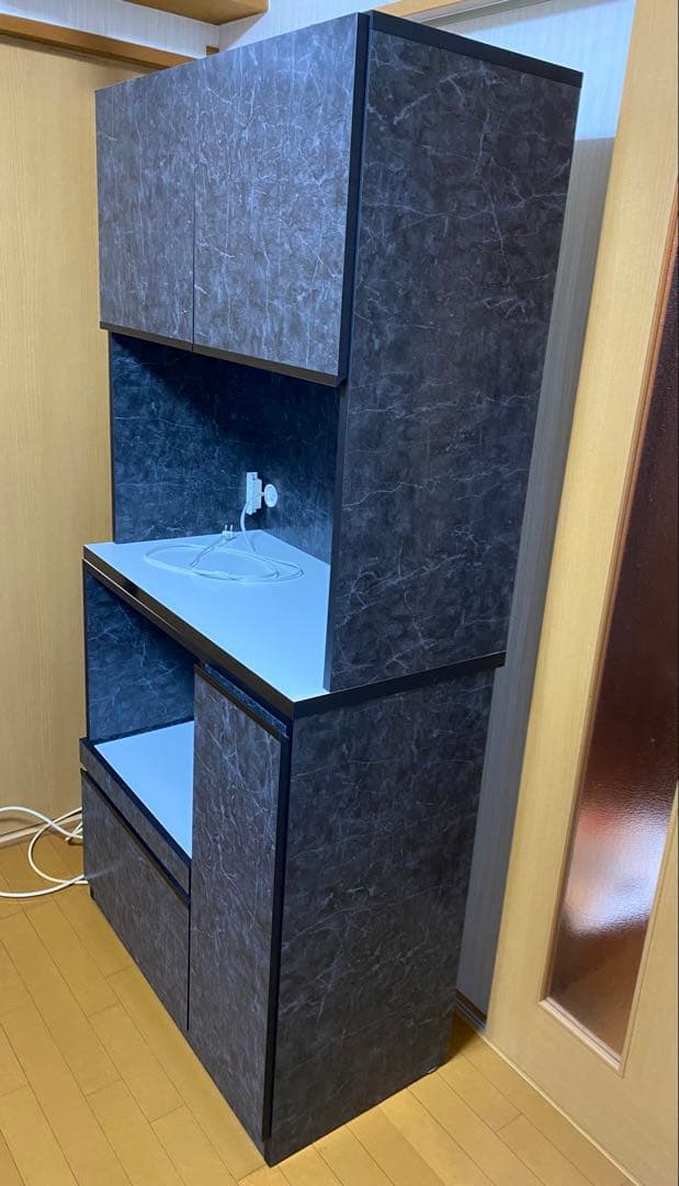 (※直接引取り希望)ユアーズ　大理石調レンジボード