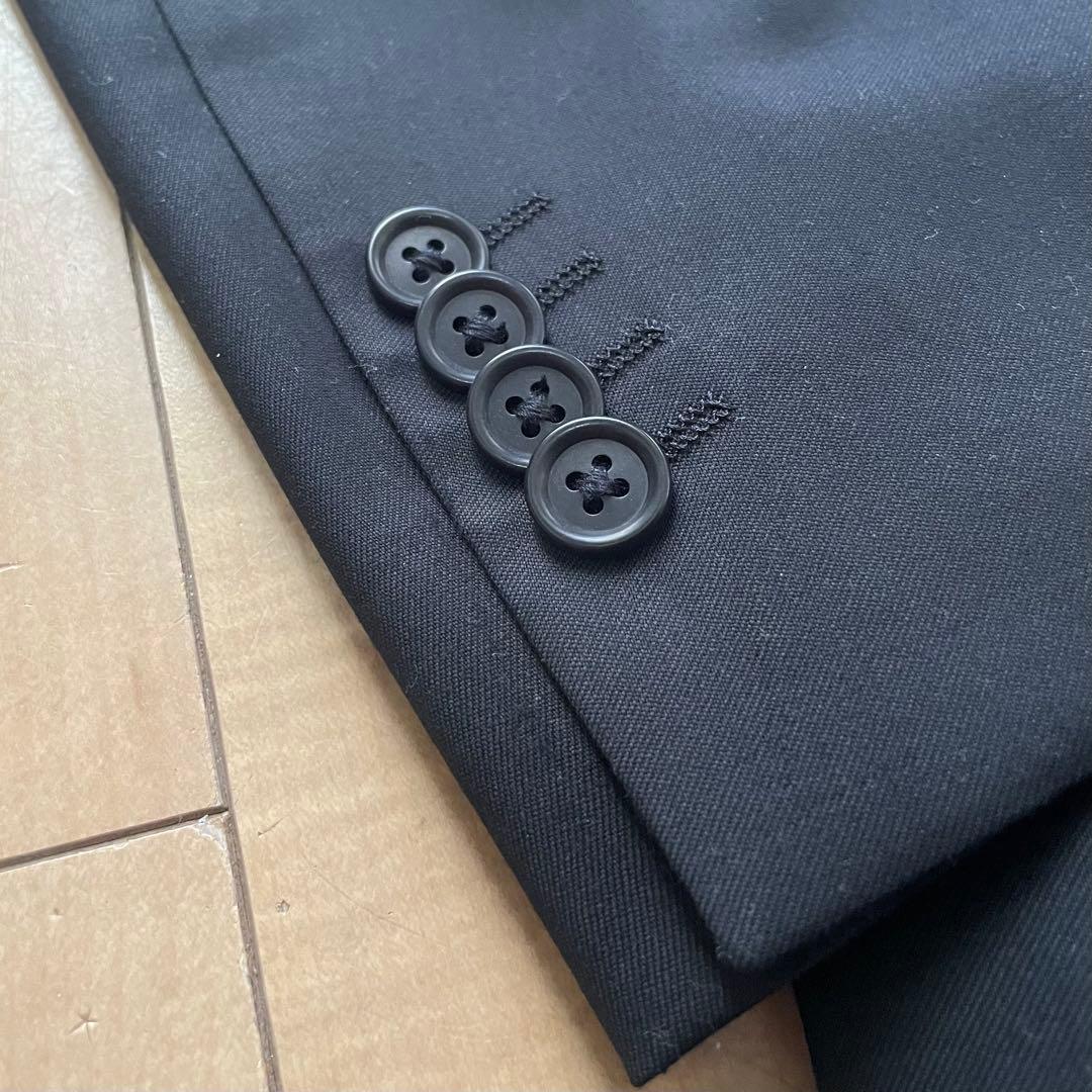 【1度試着のみ】 ロロピアーナ 365 super 130's 生地 スーツ 紺