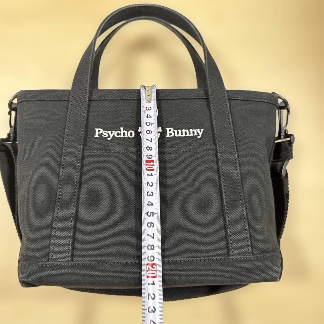 PSYCHO BUNNY　ラウンドバック　ブラック