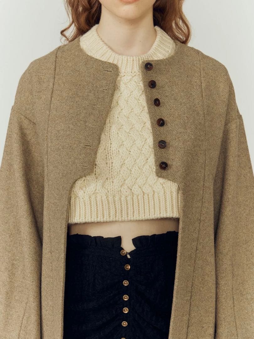 mugi　eaphi　CURVE CUT LINE JACKET