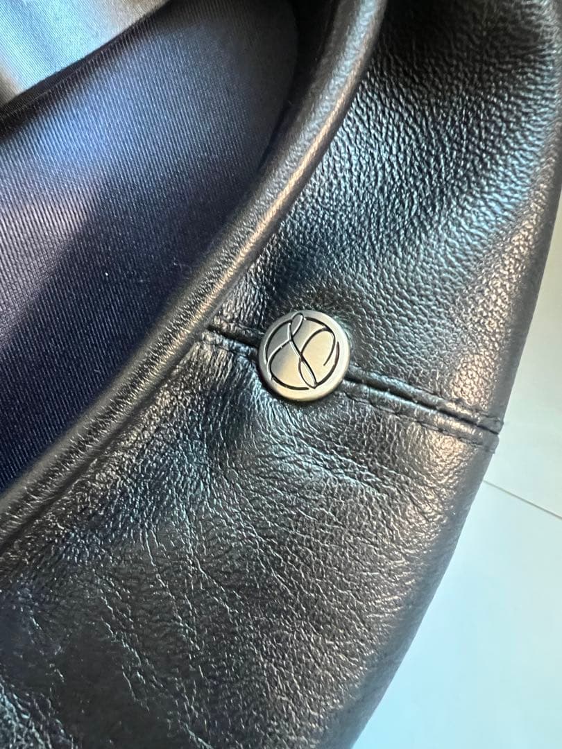 [ロレール ] ブルース ノワール ナチュラルレザー ベレー レディースSサイズ