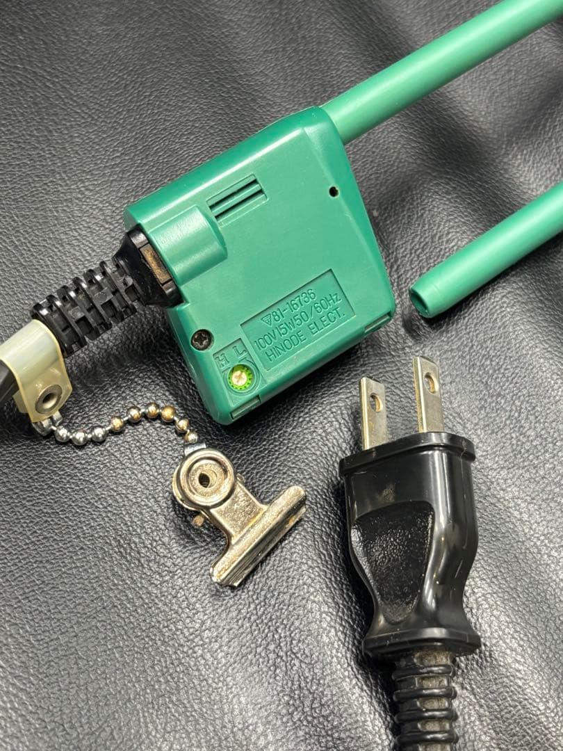 超美品　LENZ α-10φレンツアイロン　丸10ミリアイロン　理容アイロン