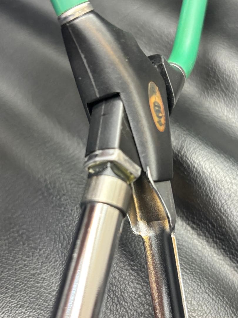 超美品　LENZ α-10φレンツアイロン　丸10ミリアイロン　理容アイロン