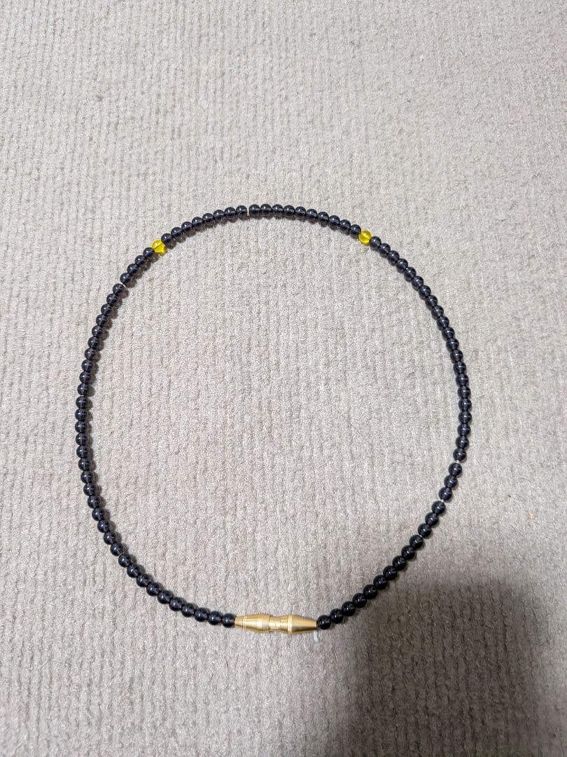 phiten RAKUWA　EXTREME クリスタルタッチ ゴールド 50cm