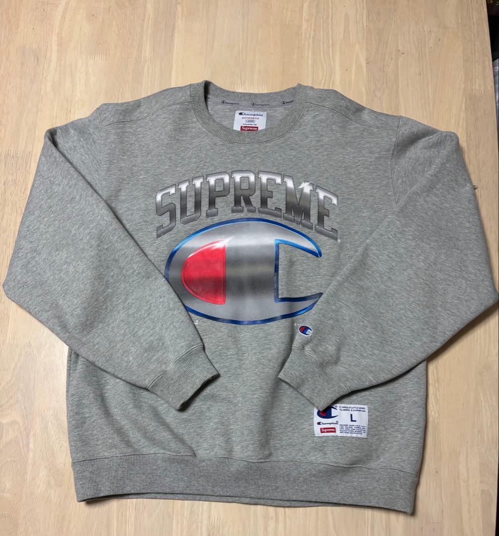 マ*コ様 Supreme Champion Chrome Crewneck