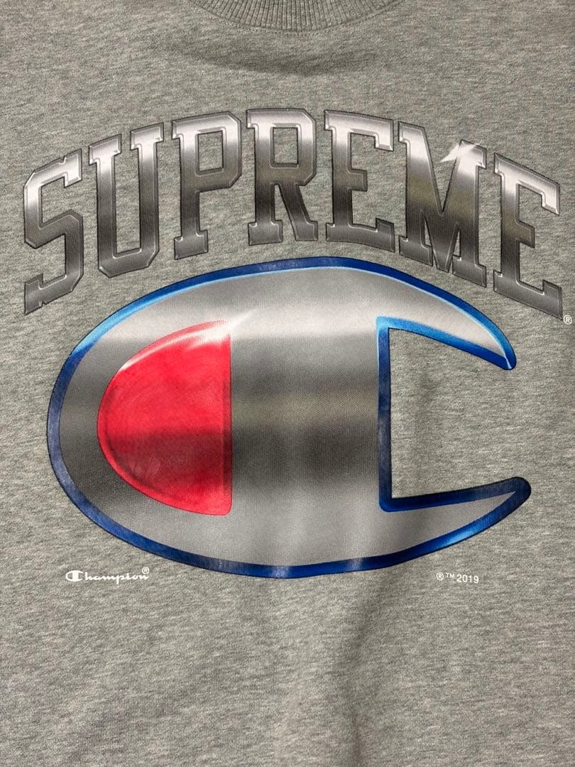 マ*コ様 Supreme Champion Chrome Crewneck