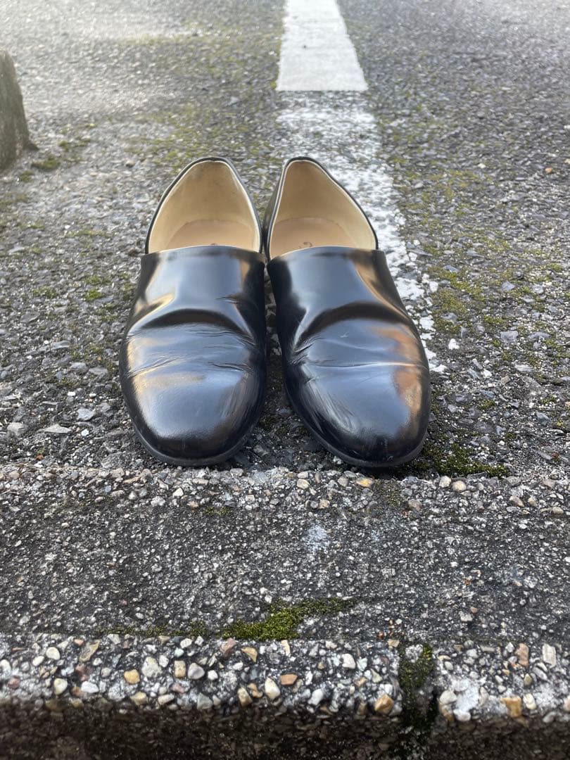 レア物　spock スポックシューズ　ハルタ　HARUTA 27.5 日本製　黒