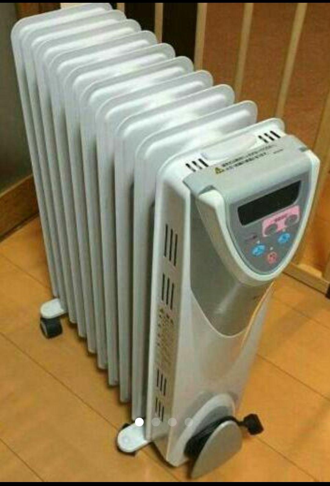 ★最終お値下げ★【新同・半日使用】Kaz オイルヒーター(省エネ対応機)