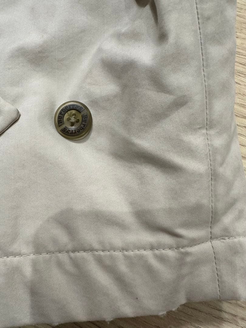 Burberry フード付きモッズコート ベージュ