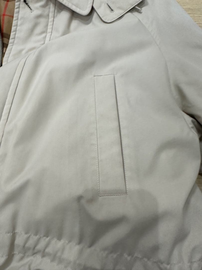 Burberry フード付きモッズコート ベージュ