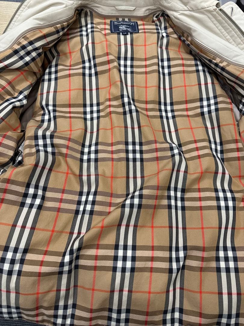 Burberry フード付きモッズコート ベージュ