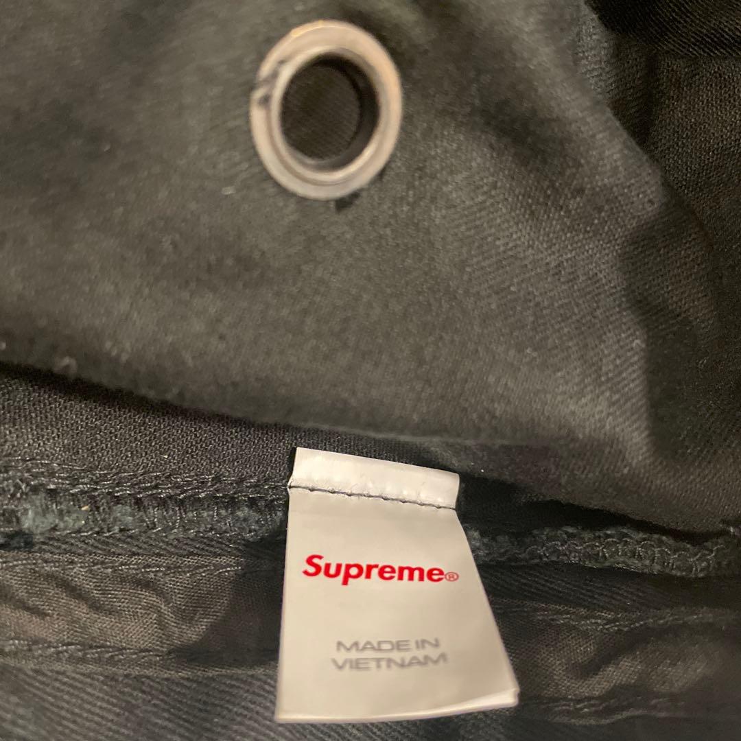 SupremeシュプリームMilitaryBoonieバケットハット黒S/M