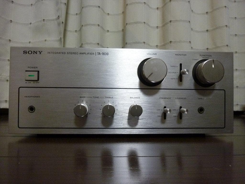 SONY ソニー プリメインアンプ TA-1630 修理済 全機能動作 概美品