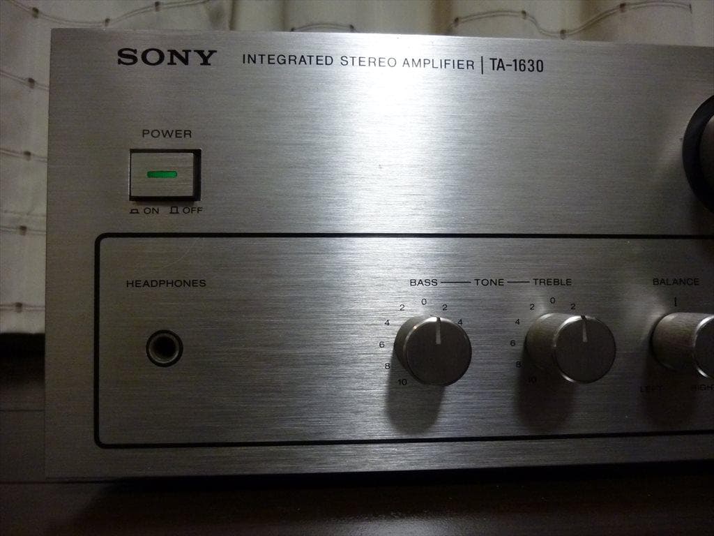SONY ソニー プリメインアンプ TA-1630 修理済 全機能動作 概美品