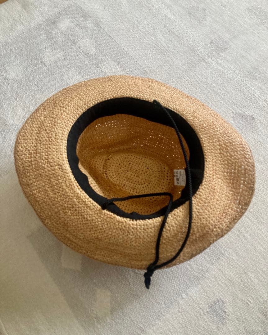 ノースフェイス　ラフィア　サファリハット　麦わら帽子　ユニセックス　男女兼用