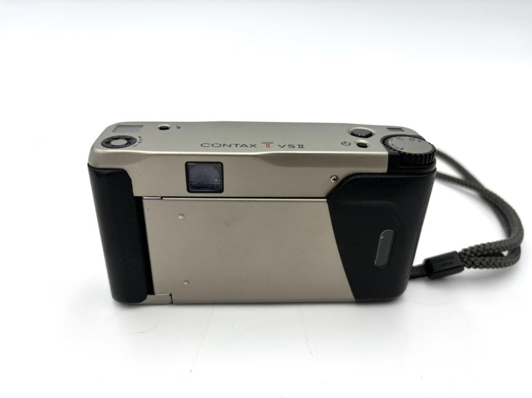 【通電確認OK】フィルムカメラ　CONTAX T VS Ⅱ　カバー付き