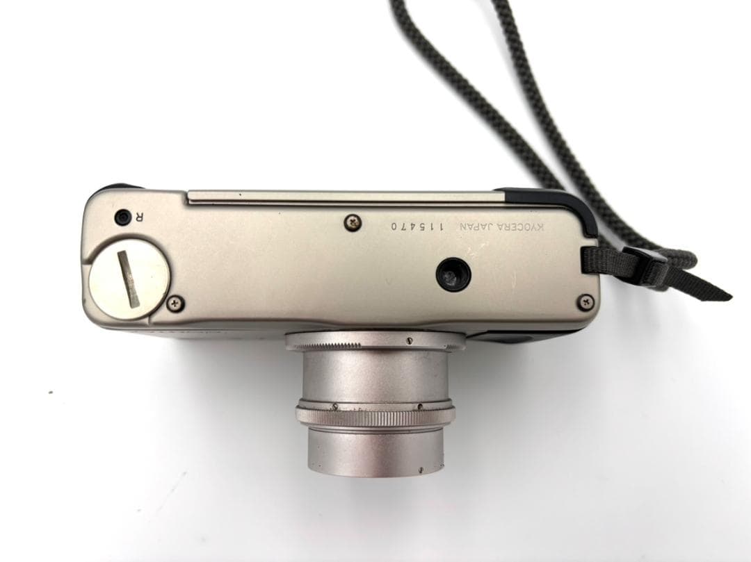 【通電確認OK】フィルムカメラ　CONTAX T VS Ⅱ　カバー付き